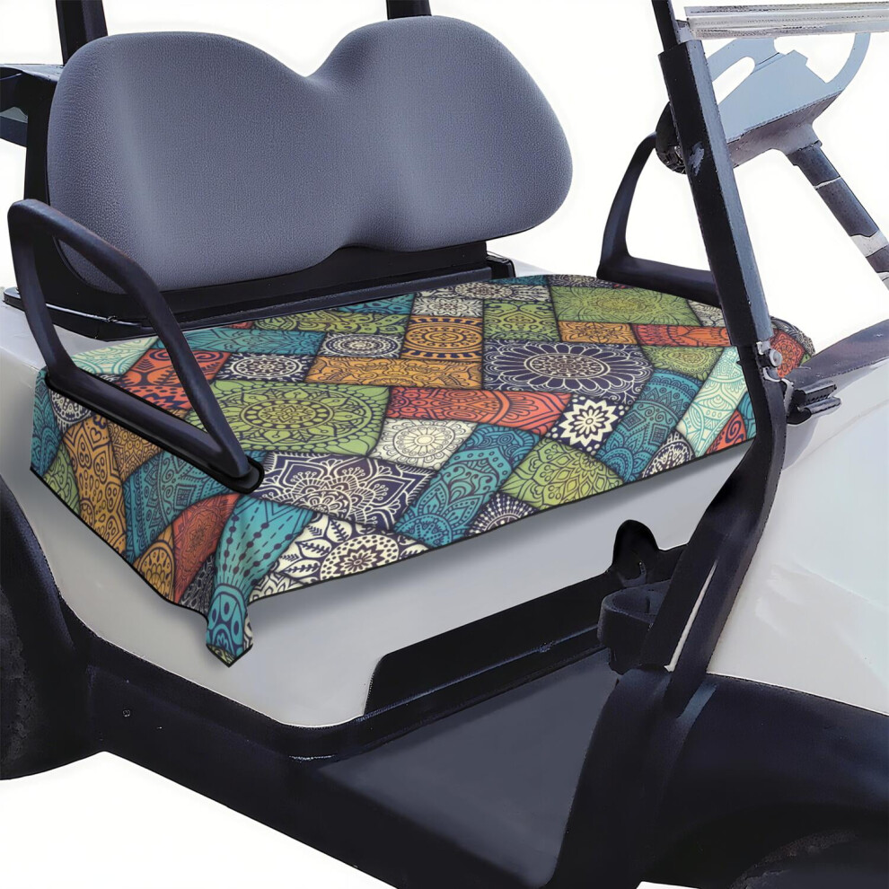 Custom Fit Golf Cart Seat Cover 51" X 31", Microfiber Towel Blanket Designed Specifically For 51" X 31" Bench Seats 9313598843876