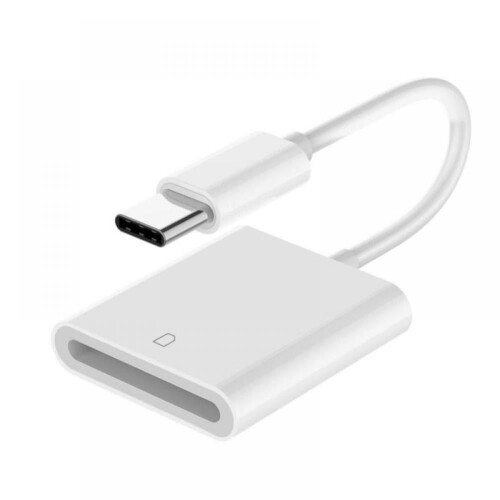USB-C SD Card Reader Compatible with Android Galaxy S20, iPad Pro, MacBook Pro/Air, Camera