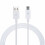 Veggplugg Hide Cord3-USB Candy-lader med LED, kompatibel med Android-datakabel 4