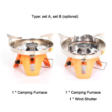 Ofen, Picknick-Grill, winddichter tragbarer Picknick-Grill, Huiop Zeyuan Qisuo Set A