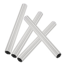 Conjunto de 4 tubos de alumínio para reparo de hastes de barraca, peças de reposição para fixação da estrutura da barraca.