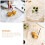 Plat de service à steak en verre – Plateau plat moderne 4