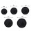 Round Cake Pan, Nonstick 10 Inch Cake Pan for Baking Black 2