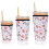 Herbruikbare neopreen cupsleeves set – 3 designs 1