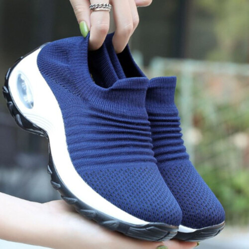Γυναικεία slip-on αθλητικά παπούτσια για περπάτημα, ορθοπεδικά, άνετα αθλητικά 1