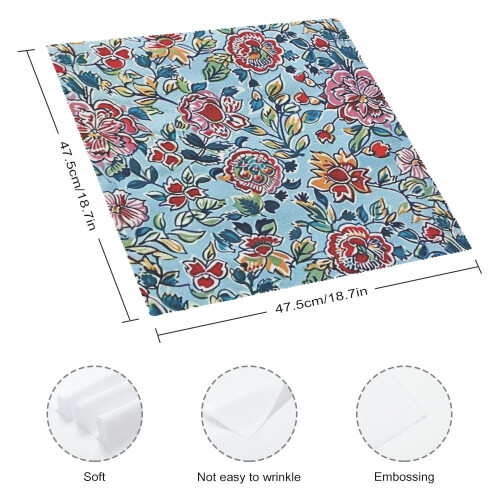 Polyester stoffen servetten, 4 stuks 2