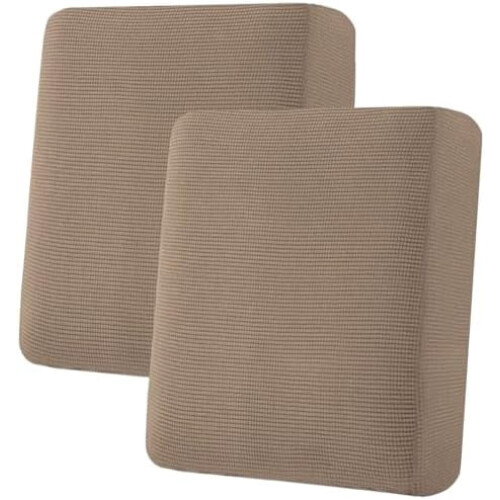 Set van 3 jacquard stretch bankkussenhoezen