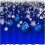 Weihnachtsduschvorhang – Polyester, Blau & Weiß 1
