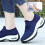 Γυναικεία slip-on αθλητικά παπούτσια για περπάτημα, ορθοπεδικά, άνετα αθλητικά 3