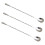 Cuillères à mélanger en spirale en acier inoxydable (3 pièces) 4