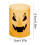 Κεριά φαντασμάτων για το Halloween από κερί σόγιας - συσκευασία 3 μη τοξικών 6