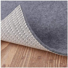 Non-Slip Rug Pad Grippers – 2.5x9 Ft, 1/8" Thick, Felt + Rubber Double Layer, for Hardwood & Tile Floors