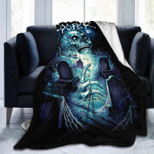 Alice Cooper flanneltæppe 40x30 tommer