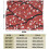 Red Cherry Blossom Flannel Throw Blanket 50" x 40" 3