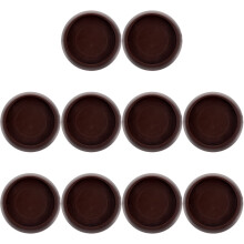 Carpet Fixed Casters Cup Coasters Plastic Rug Square Rugs Cups Furniture Stopper 10 Pcs