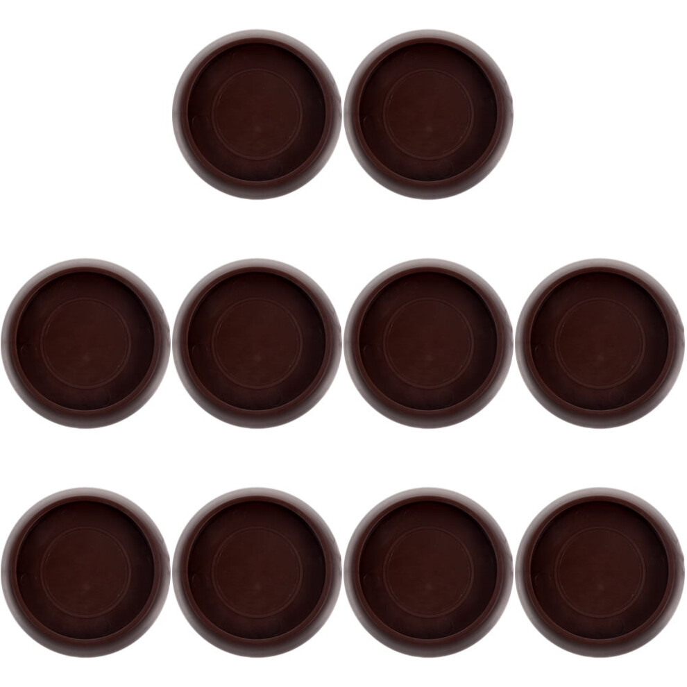 Carpet Fixed Casters Cup Coasters Plastic Rug Square Rugs Cups Furniture Stopper 10 Pcs 9110895531501