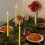 Spitzkerzen mit Spiraldesign, 4er-Set, moderne Tischdekoration 4