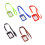 Porta badge in plastica nera, leggeri, 1 set 3