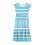 Mikilon Mädchen Freizeitkleid mit Karomuster, Maxikleid, Kurzarm, Größe 6-12 6