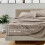 Ensemble de draps en microfibre ultra-douce pour lit Queen (4 pièces) 4