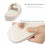 Παντόφλες για γυναίκες Memory Foam, Υπνοδωμάτιο, Κοτλέ, Φιόγκος, Σταυρωτές παντόφλες, 4