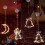LED Christmas Window Lights with Suction Cup – Warm 2
