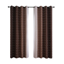 Blackout Curtains Set of 2, 84", for Bedroom/Living Room – Elegant Gradient, Sunscreen & Heat Insulation, Modern Brown Decor