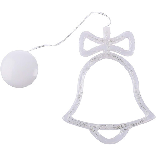 LED Christmas Window Lights with Suction Cup – Warm