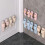 Wall Mounted Slipper Hanger Drill Free 1