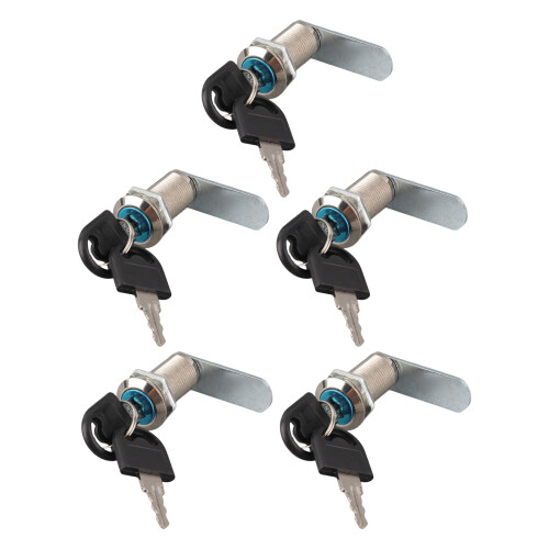 Cam Lock 30mm/1.18in Security Lock for Cabinets Drawers Mailboxes Tool Boxes