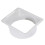 ABS Universal Exhaust Hose Coupler, 150mm Round/Square Adapter 12