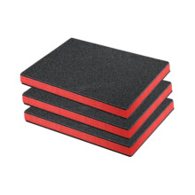 3Pcs Tool Box Foam Inserts Removable for Toolbox Storage Tabletop Mini