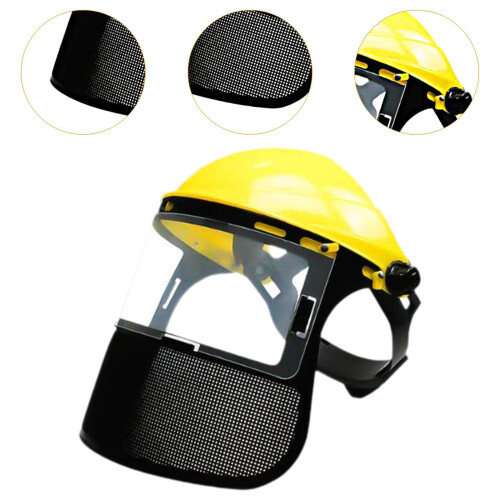 Face Shield Mask Breathable Lightweight Face Visor for Grinding Work C 2