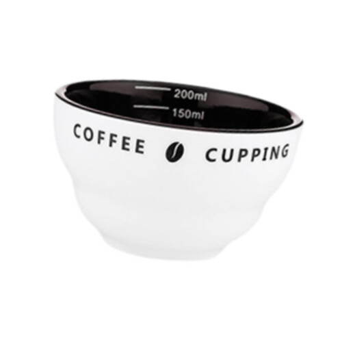 Coffee Cup 200ml Cupping Cup Stackable Espresso Coffee Ceramic Measuri
