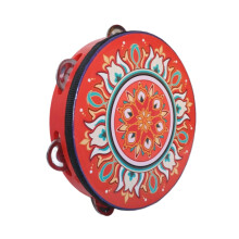 8 inch Tambourine Children Musical Educational Toy for Wedding Party D