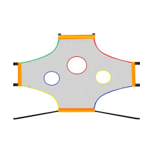 Football Throwing Net Soccer Goal Training Target for Yard Women Men P