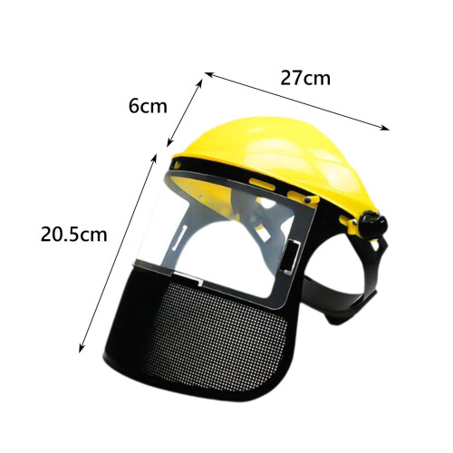 Face Shield Mask Breathable Lightweight Face Visor for Grinding Work C 1