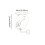 Mannequin Head Wall Mounted Hat Rack Wig Storage Hanger for Wig Glasse 2