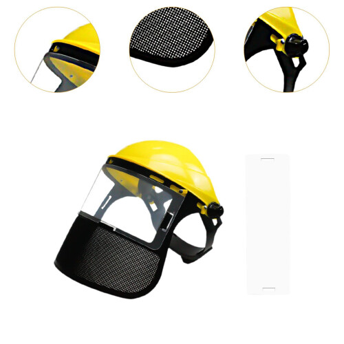 Protective Full Face Protector Mask Clear for Landscaping Tasks Outdoo 2