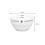 Coffee Cup 200ml Cupping Cup Stackable Espresso Coffee Ceramic Measuri 2
