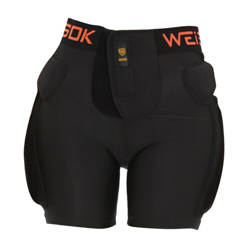 Protective Padded Shorts Butt Pad Hip Guard Soft 3D Protection Padded