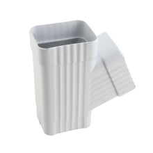 Downspout Gutter Y Connector Sturdy Easily Install Square Downspout Di