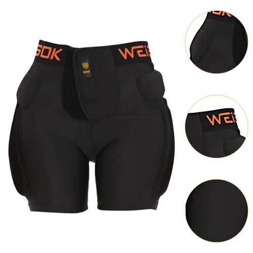 Protective Padded Shorts Butt Pad Hip Guard Soft 3D Protection Padded 2