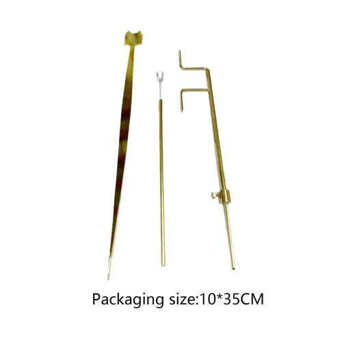 3 Pieces Cello Luthier Tools Cello Sound Post Tool for DIY Pianists Ce 1