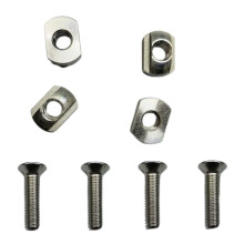 4 Set Hydrofoil Mounting T Nuts Thread M8 Hardness for Surfboard Spare