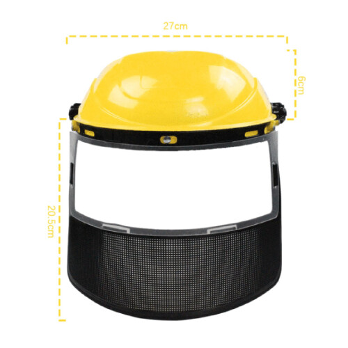 Protective Full Face Protector Mask Clear for Landscaping Tasks Outdoo 1