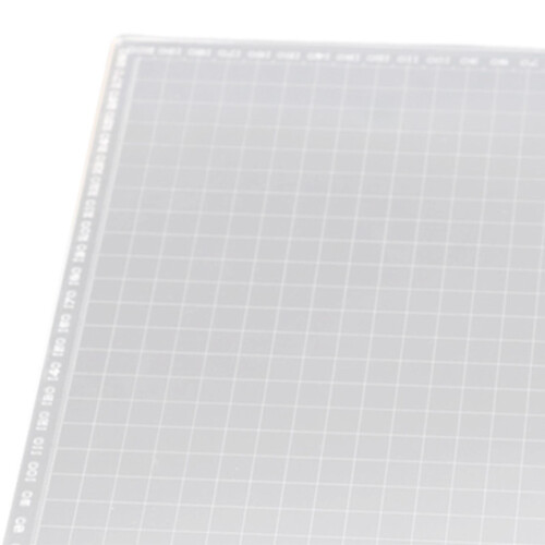 Pressing Board Acrylic Stamp Plate Tool DIY Crafts Measurement Backing 2