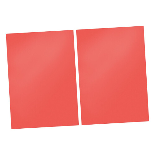 2 Pieces PVC Translucent Sheet A4 Colored Overlays for Lamp Headlight