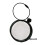 Small Doll Storage Bag 7x7x4cm Zipper Closure with Keyring Tiny Figure 1