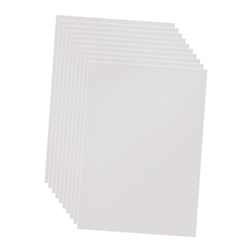 10x PVC Sheets Decorative Plastic Sheets for DIY Cutting Office Model